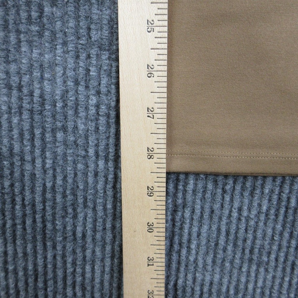 Quince Pants Womens Petite L Roasted Pecan Ponte Bootcut Stretch 31x28.5* NWT - Picture 8 of 16